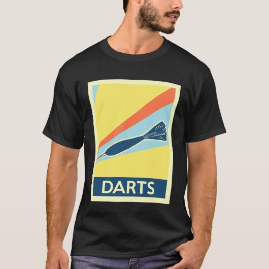 Vintage Darts T-Shirt (Vorderseite)