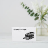 Vintage das Geschäfts-Karte des Visitenkarte (Stehend Vorderseite)