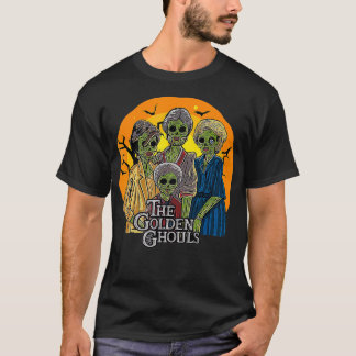 Vintage das goldene GhoulHalloween für Männer und T-Shirt