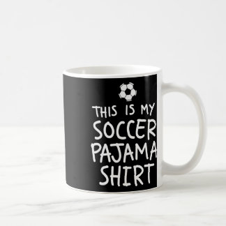 Vintage Das ist mein Fußball-Schlafanzug-Shirt Lus Kaffeetasse