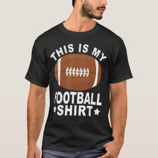 Vintage Das ist mein Fußball Spieltagsaison T-Shirt