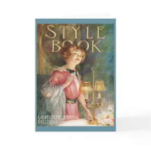 Vintage das Zuhause-Zeitschriften-Gruß-Karte der