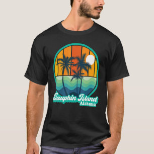 Vintage Dauphin Island Alabama Sommer 90er Jahre S T-Shirt