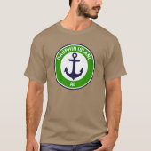 Vintage Dauphin Island Alabama T-Shirt (Vorderseite)