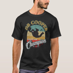 Vintage Db Cooper Versteckspiel-Meister T-Shirt