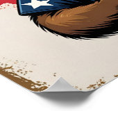 Vintage 'Deal With It' Attitude Poster (Ecke)