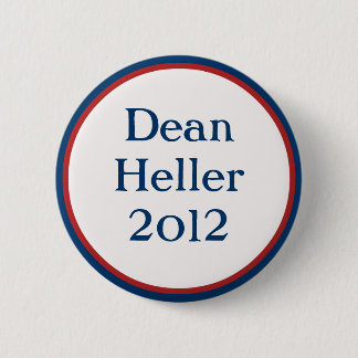 Vintage Dean Heller Anstecker Button