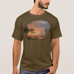 Vintage Deckwagen auf dem Oregon Trail T-Shirt