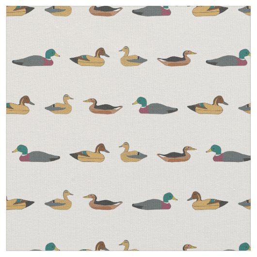 Vintage Decoduckstreifen auf Chalky-Farbe Stoff (Nahaufnahme)