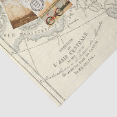 Vintage Decoupage Ephemera Travel Briefmarke Seidenpapier (Ausschnitt)
