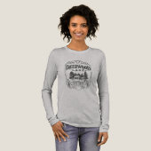 Vintage Deerwood Bootshaus Tri-Blend Shirt (Volle Vorderseite)