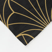 Vintage Deko Fleecedecke (Ecke)