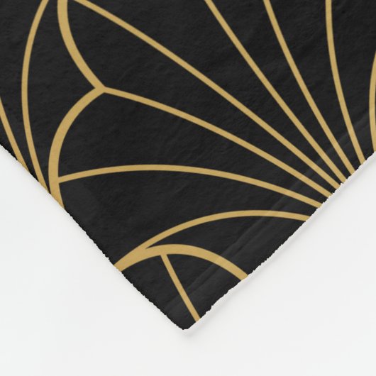 Vintage Deko Fleecedecke (Ecke)