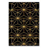 Vintage Deko-Hochzeitskarten der 1920er Jahre Tischnummer (Rückseite)