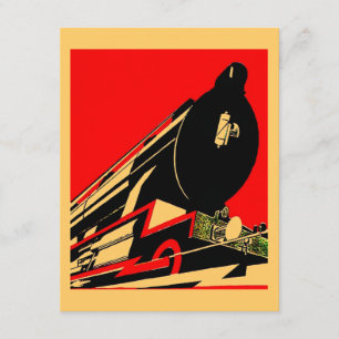 Vintage Deko-Lokomotive haben wir Mitteilungen Ankündigung