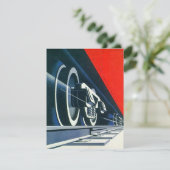 Vintage Deko Lokomotive Wir haben Ankündigungen ve (Stehend Vorderseite)