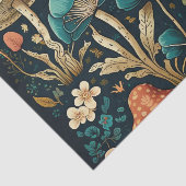 Vintage Deko-Pilze & Flora-Sammlung Seidenpapier (Ausschnitt)