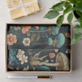 Vintage Deko-Pilze & Flora-Sammlung Seidenpapier (Geschenk)