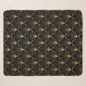 Vintage Deko Sherpadecke (Vorderseite (Horizontal))