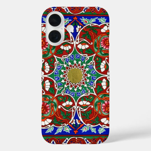 Vintage-Dekor-Design Case-Mate iPhone Hülle (Rückseite)