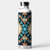 Vintage-Dekor-Design Trinkflasche (Rechts)