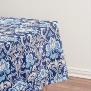 Vintage Dekoration Art 19. Jahrhundert Blumendesig Tischdecke