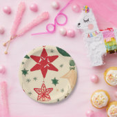 Vintage Dekoration Pappteller (Party)