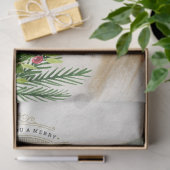 Vintage Dekoration von Weihnachten und Weihnachten Seidenpapier (Geschenk)