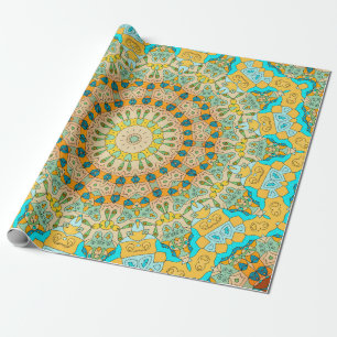 Vintage-Dekorationsmuster. Islam, Arabisch, Indisc Geschenkpapier
