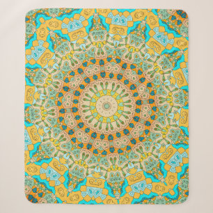 Vintage-Dekorationsmuster. Islam, Arabisch, Indisc Sherpadecke