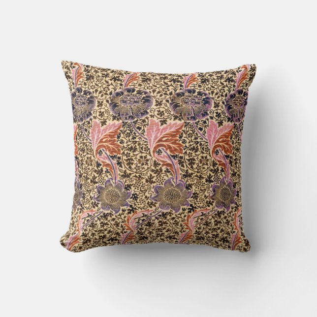 Vintage Dekorationsmuster Kissen (Vorderseite)