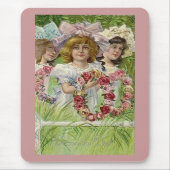 Vintage Dekorationstage Mousepad (Vorne)