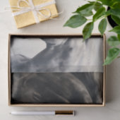 Vintage Dekoupage für Schwarz-Weiß-Pferde Seidenpapier (Geschenk)