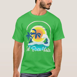 Vintage Del Boca Ruhestand Florida Vista Geschenk T-Shirt
