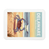 Vintage Delaware Magnet (Horizontal)