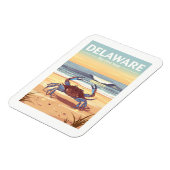 Vintage Delaware Magnet (Linke Seite)