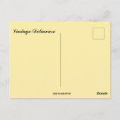 Vintage Delaware Postkarte (Rückseite)