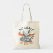 Vintage Delaware Souvenir Reusable Bag Tragetasche (Rückseite)