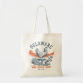 Vintage Delaware Souvenir Reusable Bag Tragetasche (Vorne)