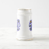 Vintage Delftware/Delft blaue Art Holland Stein Bierglas (Mittel)