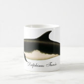Vintage Delphine Delphinus Tursio, Meeressäugetier Kaffeetasse (Mittel)