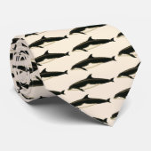 Vintage Delphine Delphinus Tursio, Meeressäugetier Krawatte (Gerollt)