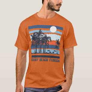 Vintage Delray Beach Florida Sommer 80er Strand So T-Shirt