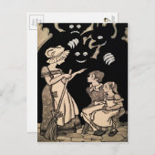 Vintage Demos Postkarte (Vorne/Hinten)