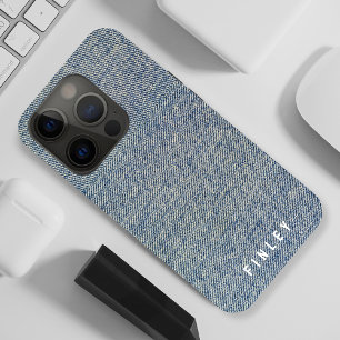 Vintage-Denim-Blaujeans-Look Case-Mate iPhone Hülle
