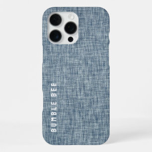 Vintage Denim Blue Jeans Look Bedruckte iPhone-Hül iPhone 16 Pro Max Hülle