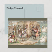 Vintage Denmark Postkarte (Vorne/Hinten)