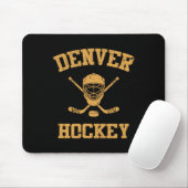 Vintage Denver Eishockey Mousepad (Mit Mouse)