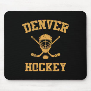 Vintage Denver Eishockey  Mousepad