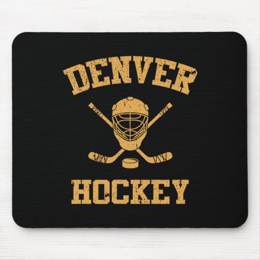 Vintage Denver Eishockey Mousepad (Vorne)